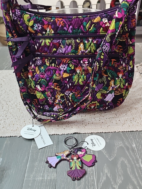 Vera Bradley Handbags - NWT! Vera Bradley Halloween Hocus Pocus Trio Zip Hipster Crossbody & Bag Charm